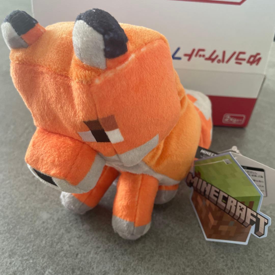 マインクラフト マイクラ キツネ ぬいぐるみ アミューズメント専用景品