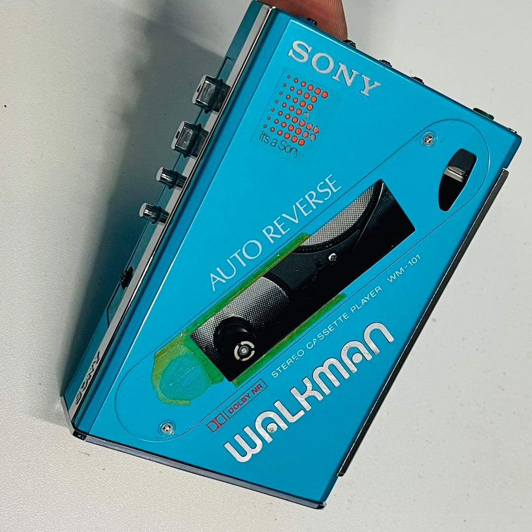 SONY WM-101 ウォークマン ステレオカセットプレーヤー 青現状品 2026年最新】wm 101 ソニーの人気アイテム - メルカリ