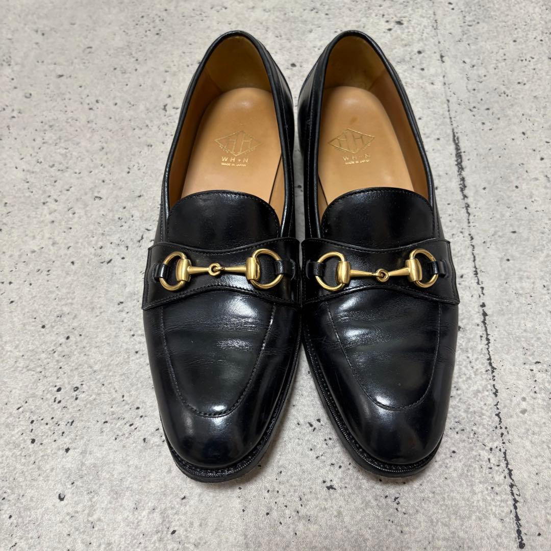 けまま☆美品☆ダブルエイチ☆ビットローファー☆ブラック　西口モデル WH（ダブルエイチ）WH＋N【 BEAMS F ディレクターを務める西口修平氏