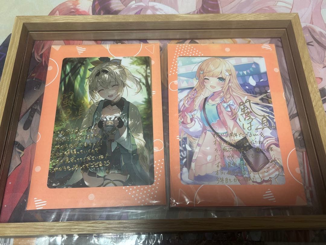 ホロライブ 風真いろは 誕生日記念2022 直筆サイン ポストカード