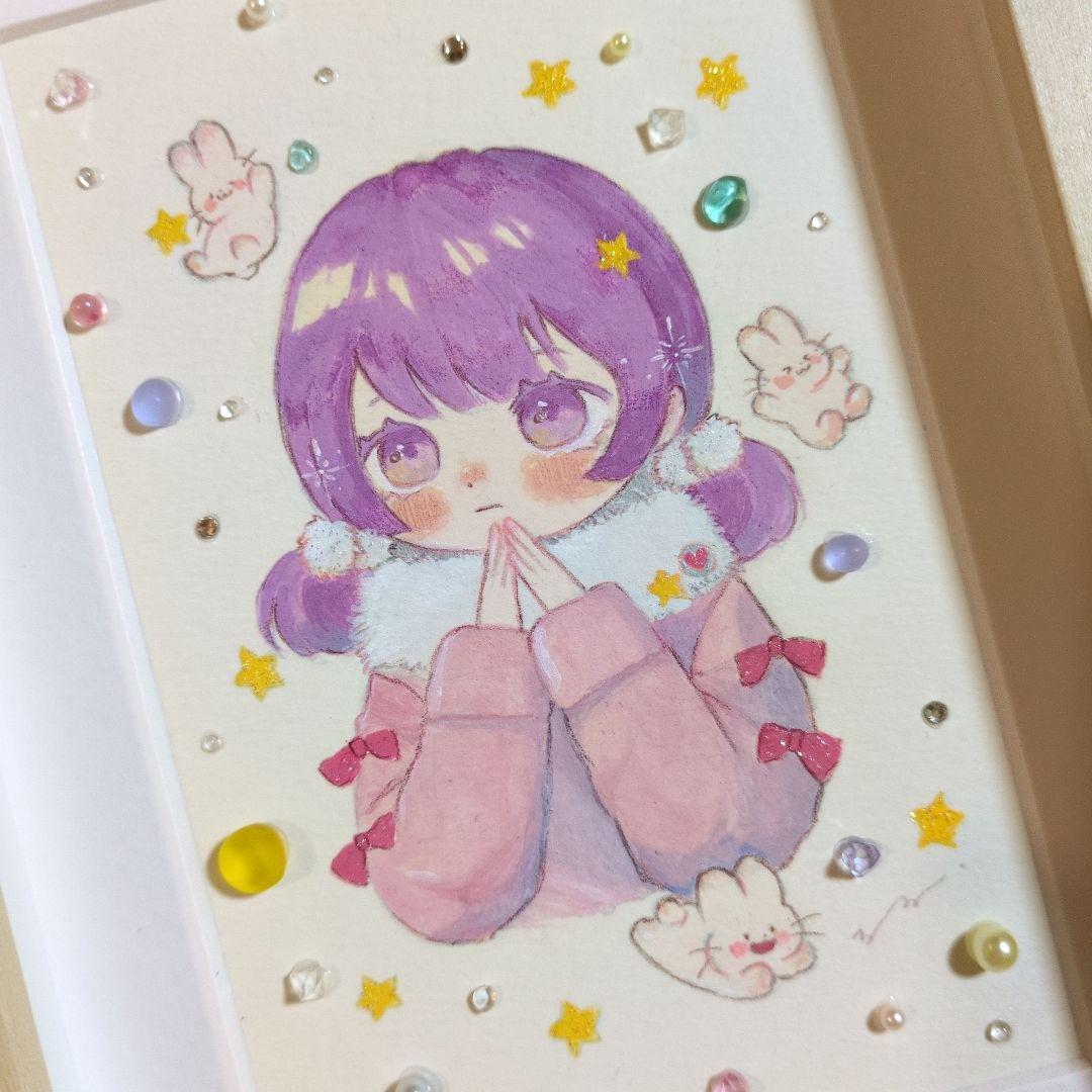 Miriaページ 　☆シーグラスアート☆　☆手描きイラスト☆　☆原画☆