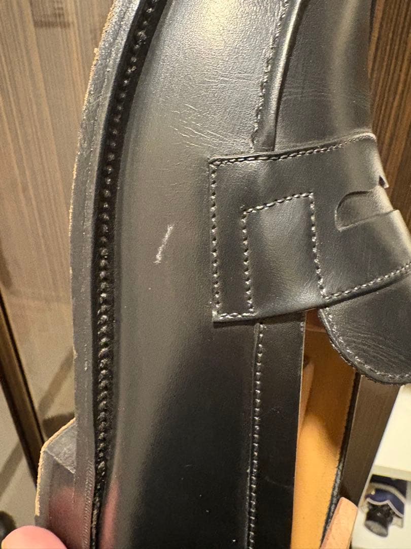 靴 J.M.WESTON signatupreloafer 180 Black