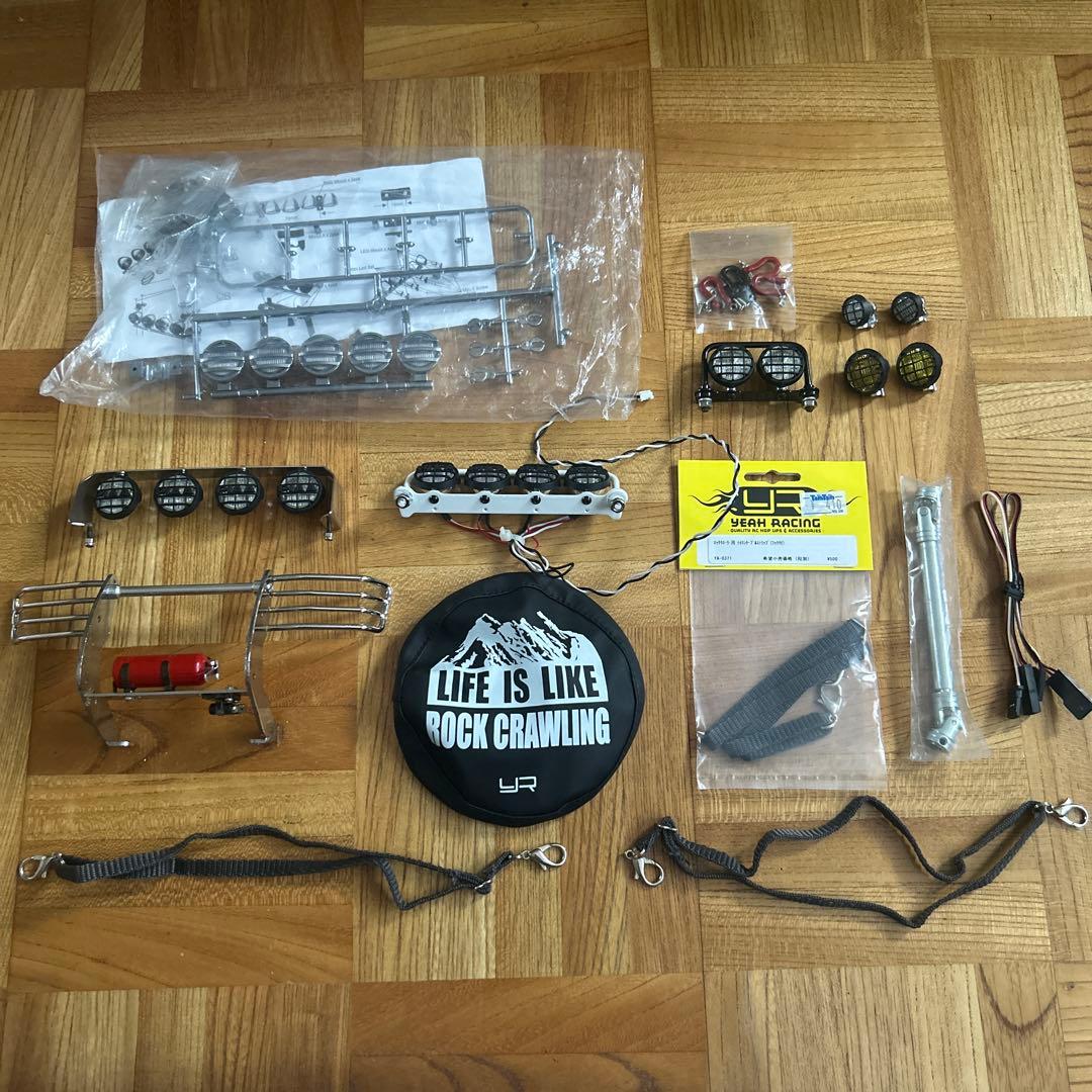 タミヤ　CC-01 CC-02など　アクセサリーパーツセット タミヤ ホップアップオプションズ OP.1989 CC-02 A部品 (マット