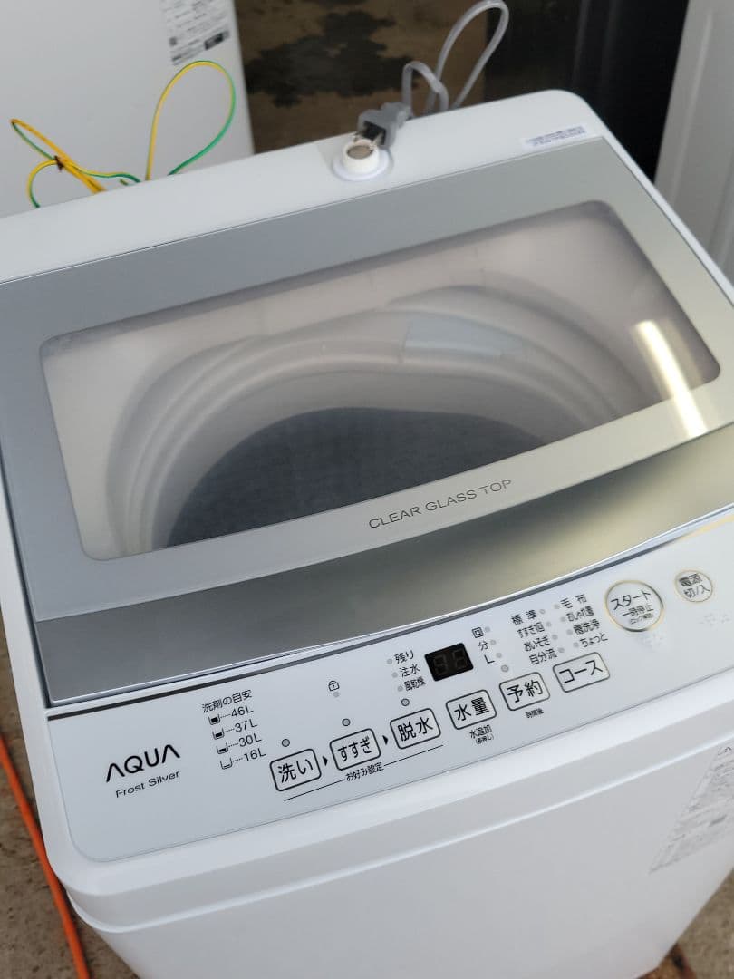 AQUA 全自動洗濯機 AQW-S6PBK 6.0kg 2023年製