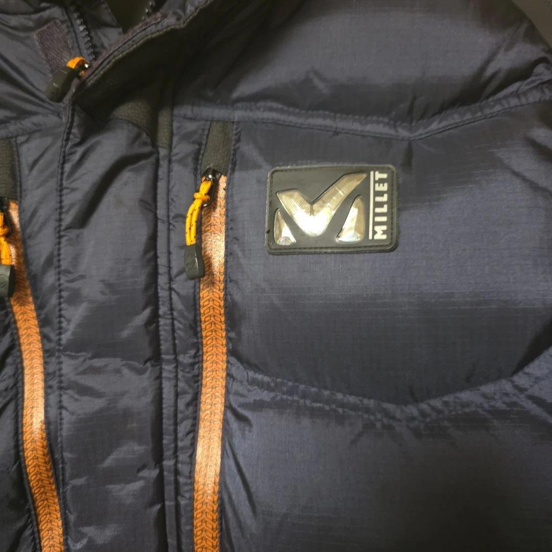 美品】MILLET ミレー フードファーダウン メンズL 極暖 山