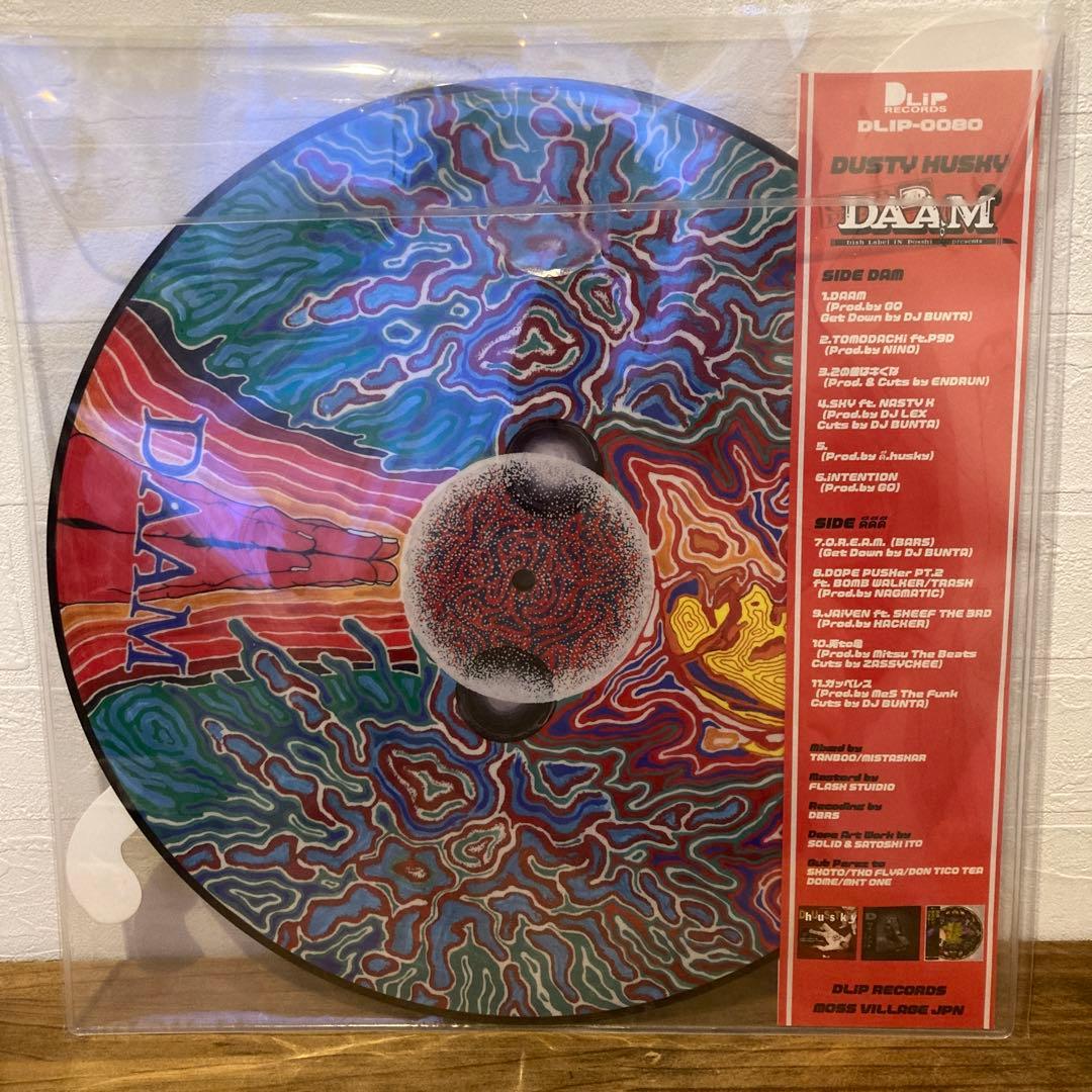dusty husky DAAM レコード ダスティーハスキー - メルカリ