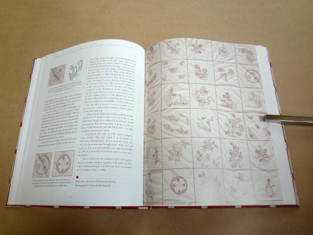 ☆ RED & WHITE レッドワークキルト 赤糸 図案集 解説本 2冊セット