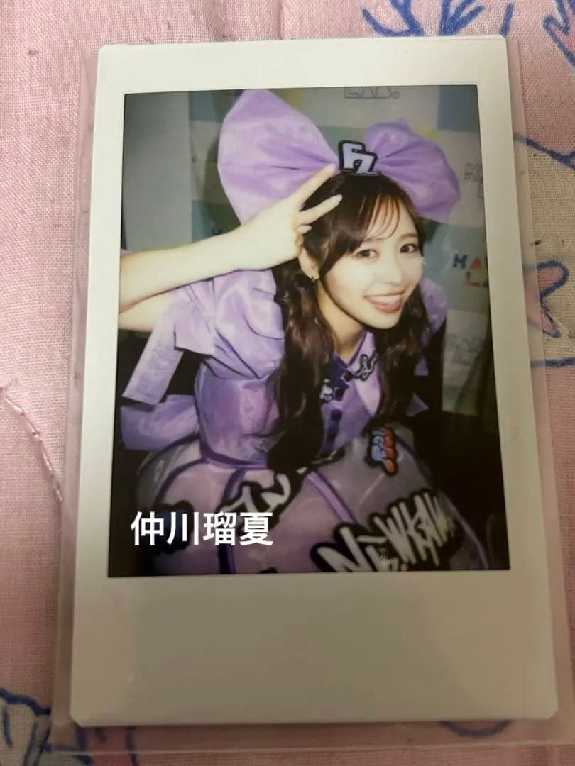 仲川瑠夏 チェキ 特典会 グラフィック衣装 FRUITSZIPPER - メルカリ