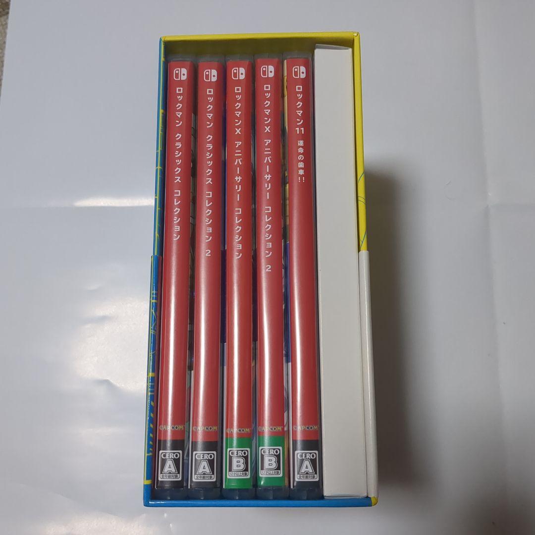 Switch ロックマン&ロックマンX 5IN1 SP.BOX Switch]ロックマン&ロックマンX 5in1 スペシャルBOX 【買取24,000円】｜