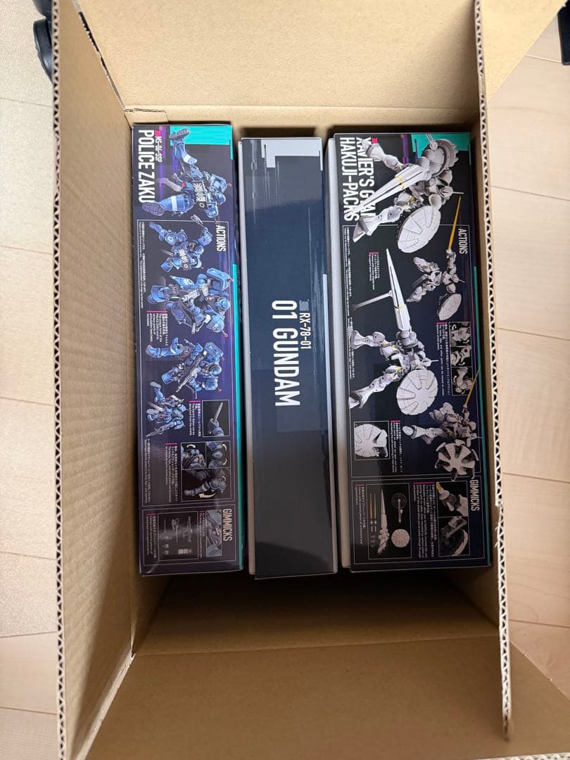 新品未開封】ガンプラ ジークアクス 3点セット 01ガンダム ギャン 軍警