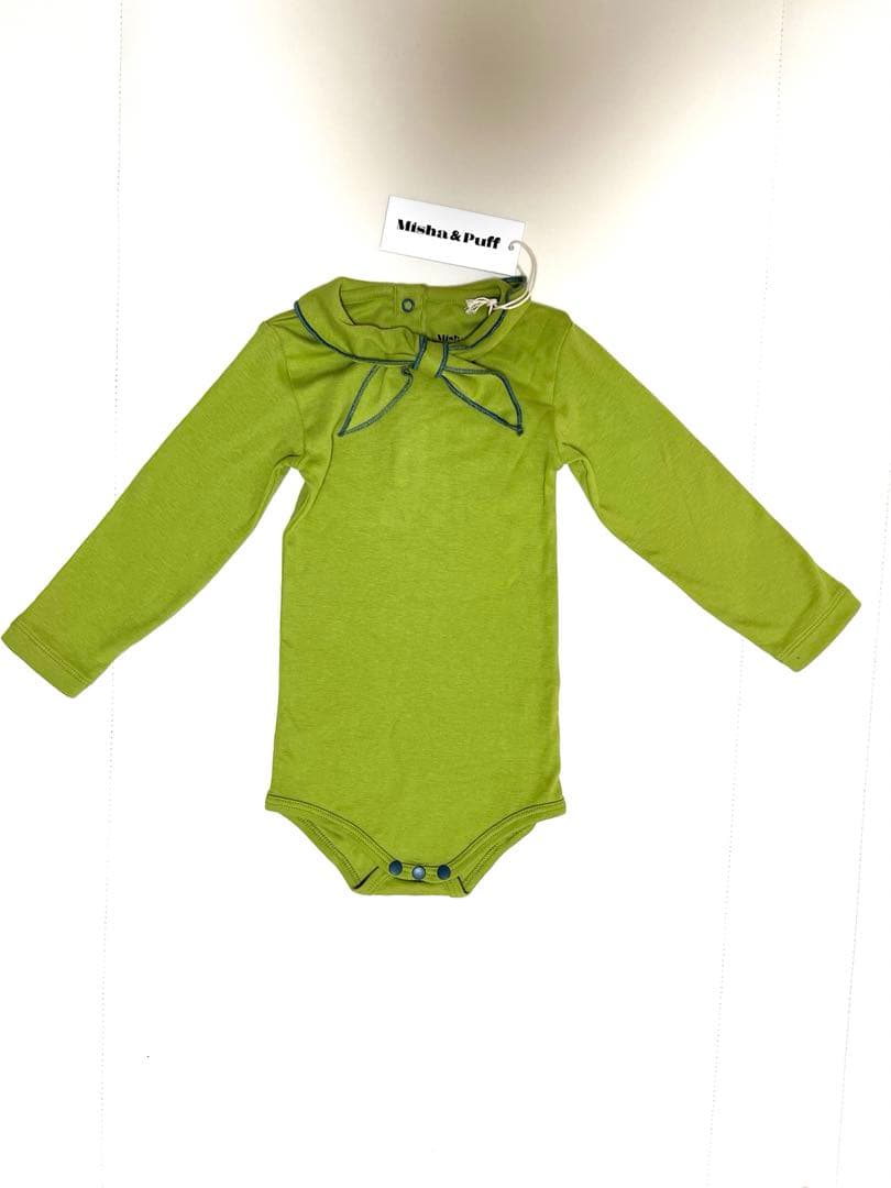 【新品未使用】Misha & Puff グリーンロンパース 18M-24M misha & puff スカウト ロンパース 18-24m - メルカリ