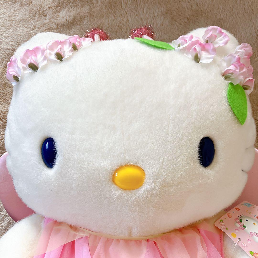 ハローキティ☆フラワーフェアリー☆スイトピー☆特大LLサイズ