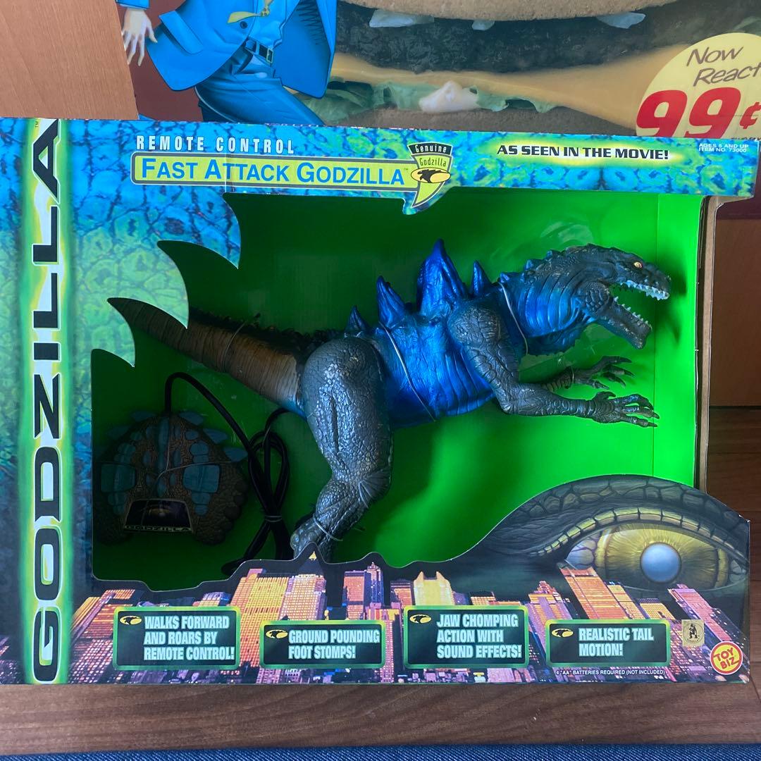 ファストアタックゴジラ リモコン付き ゴジラxコング 新たなる帝国 ゴジラ サウンド アクション RC リモコン