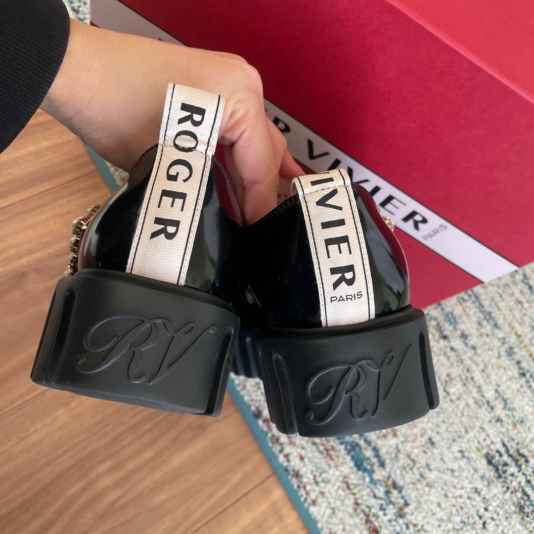 新品 ロジェヴィヴィエ ローファー フラットシューズ 38.5 タキマキ