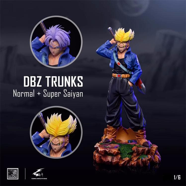 ドラゴンボール 超サイヤ人 未来トランクス フィギュア ガレージキット