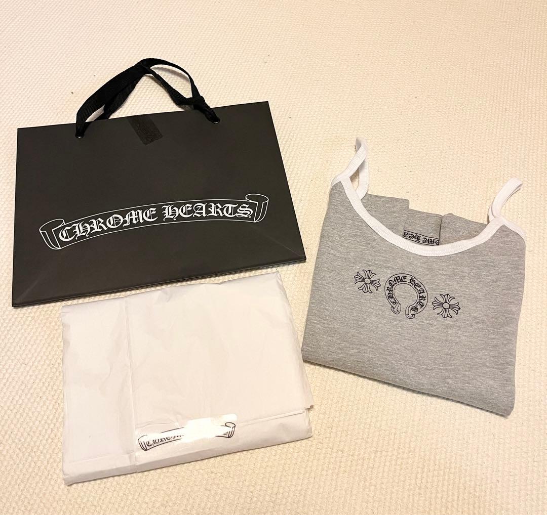 新品未使用 クロムハーツ ホースシュー グレー キャミソール XS - メルカリ