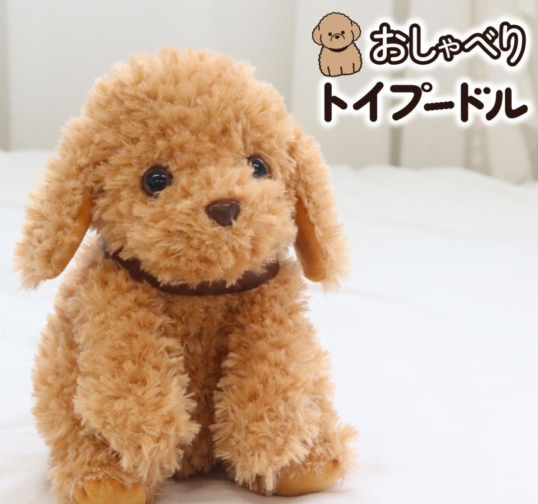 大人向け 音声認識 ぬいぐるみ 【 おしゃべりトイプードル] - メルカリ
