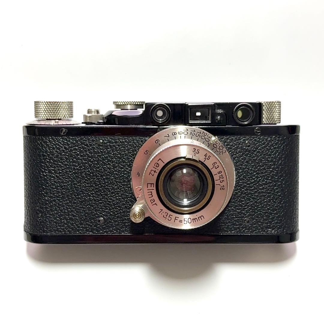 【美品】バルナック ライカ DⅡ《ニッケル エルマー50mm/F3.5付き》