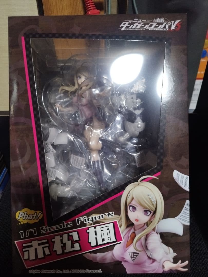 最終値下げ】ダンガンロンパ 赤松楓 1/7スケールフィギュア モノクマ