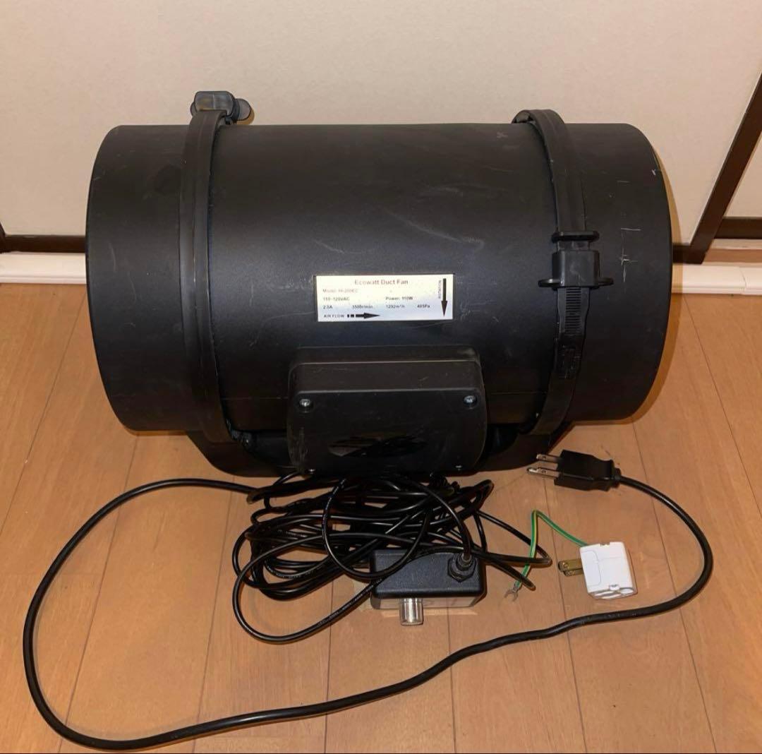 ダクトファン 200mm 無段階調速スイッチ付き 100~120V Amazon.co.jp: OOPPEN ダクトファン ワイヤレススイッチ付 100mm 風量