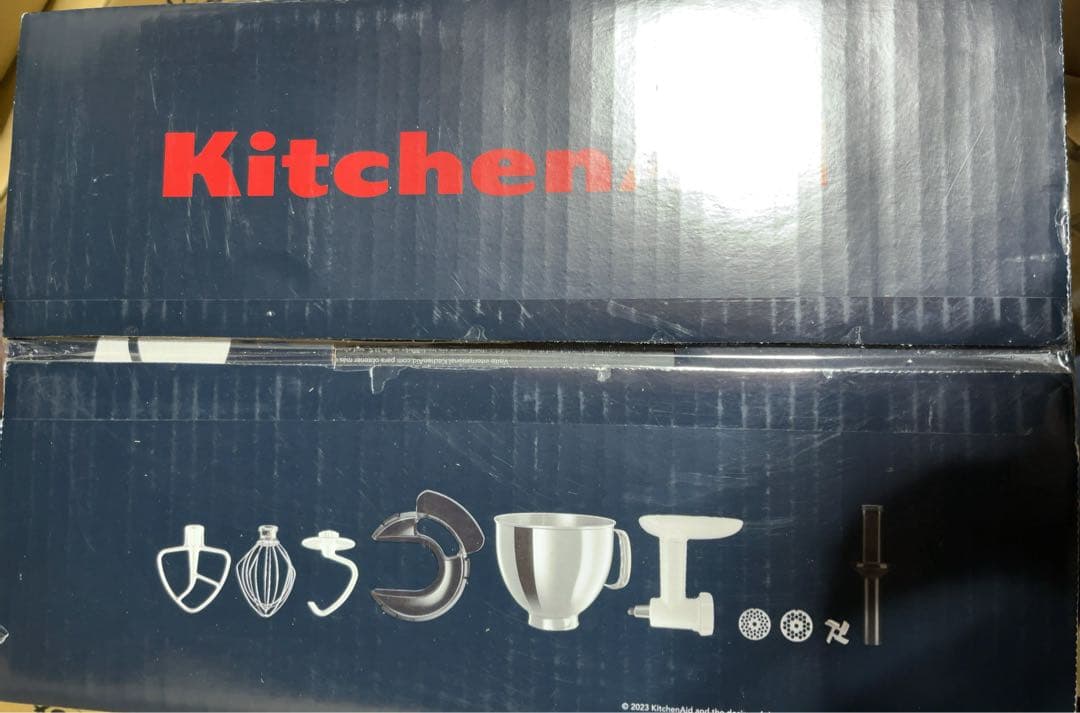 KitchenAid Artisan スタンドミキサー 4.8L レッド