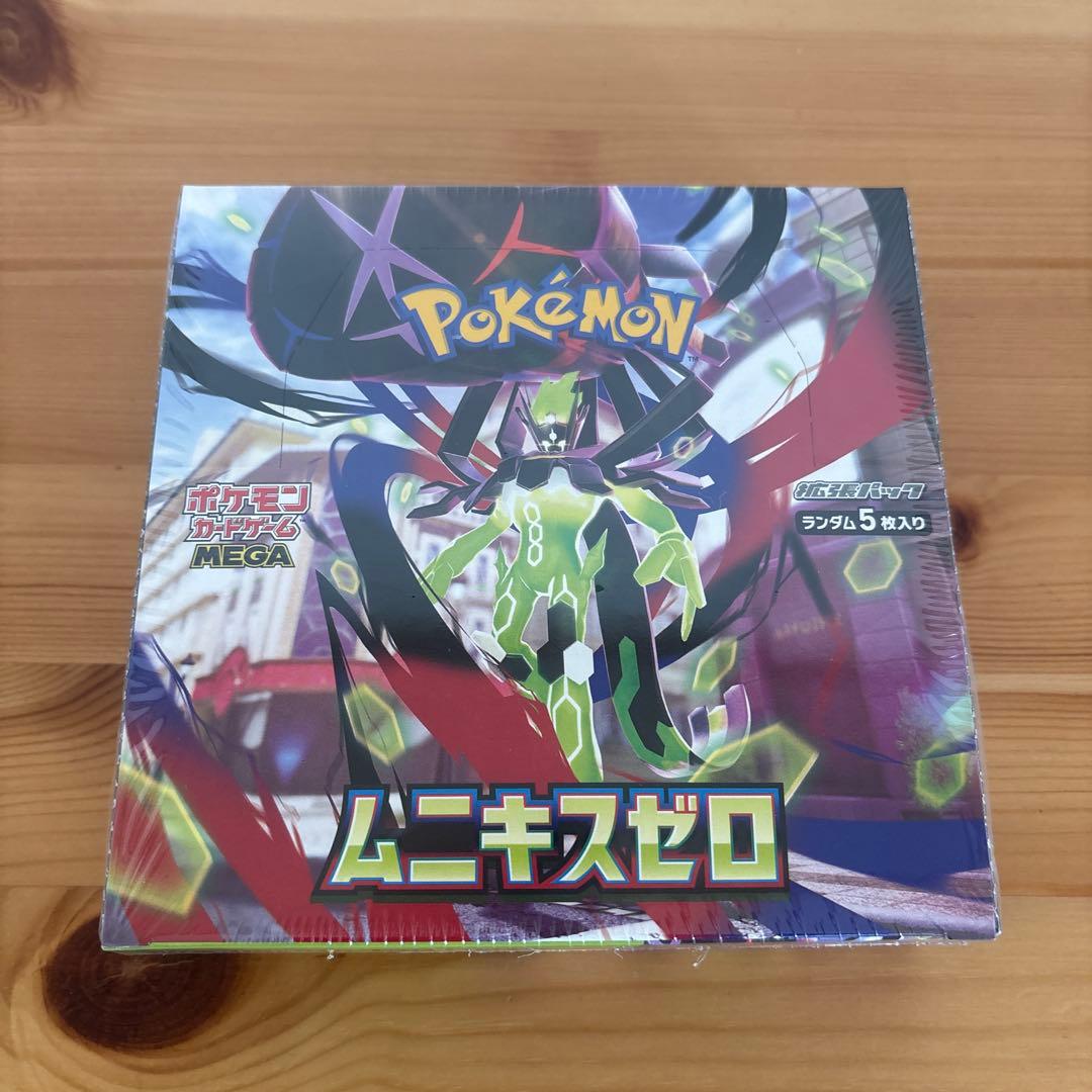 新品未開封ポケモンカード ムニキスゼロ 1box - メルカリ
