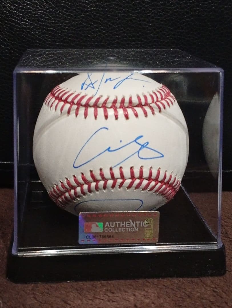 大谷翔平 佐々木朗希 山本由伸 直筆サインボール 正規 MLB公式球