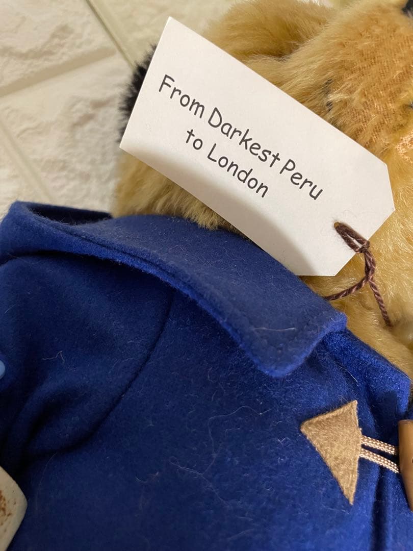 ☆シュタイフ☆2003☆パディントンベア☆レア☆タグ付き☆箱無し☆