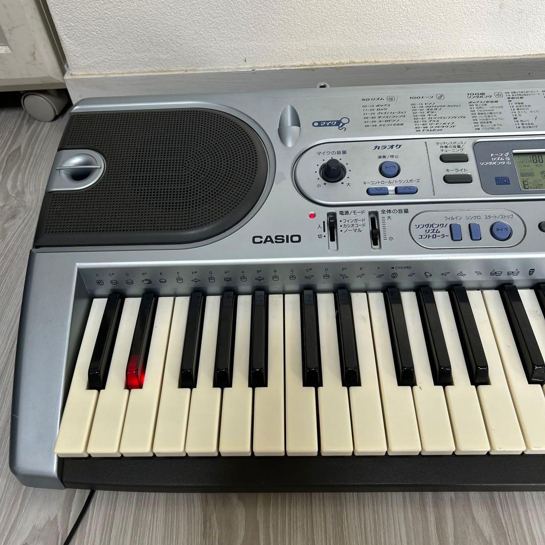 送料無料】CASIO カシオ 電子キーボードLK-41 光ナビゲーション - メルカリ