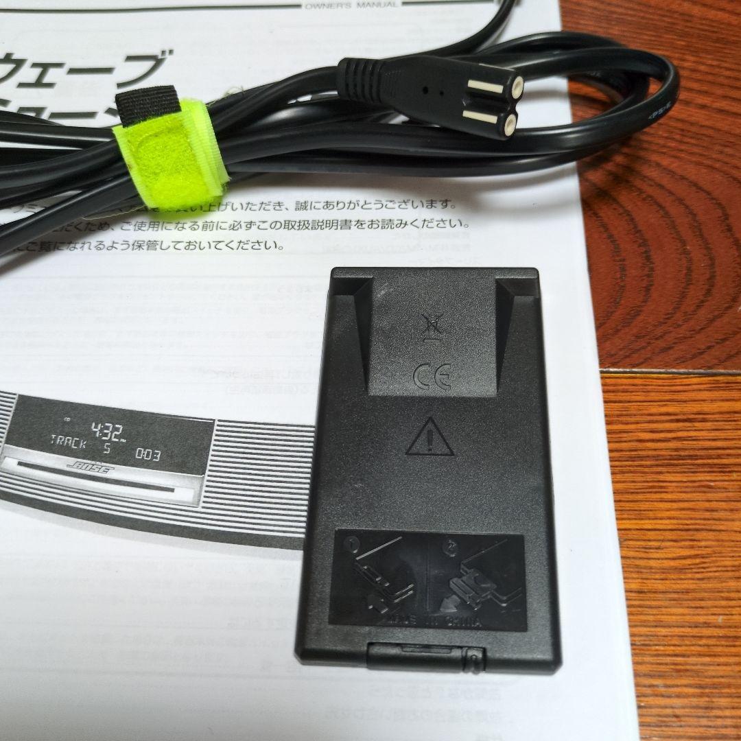 BOSE Wave Music System完動品 純正リモコン純正コード取説