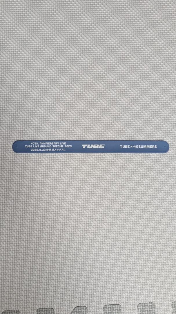 TUBE 40周年記念ユニフォーム 超美品 Lサイス リストバンドのおまけつき