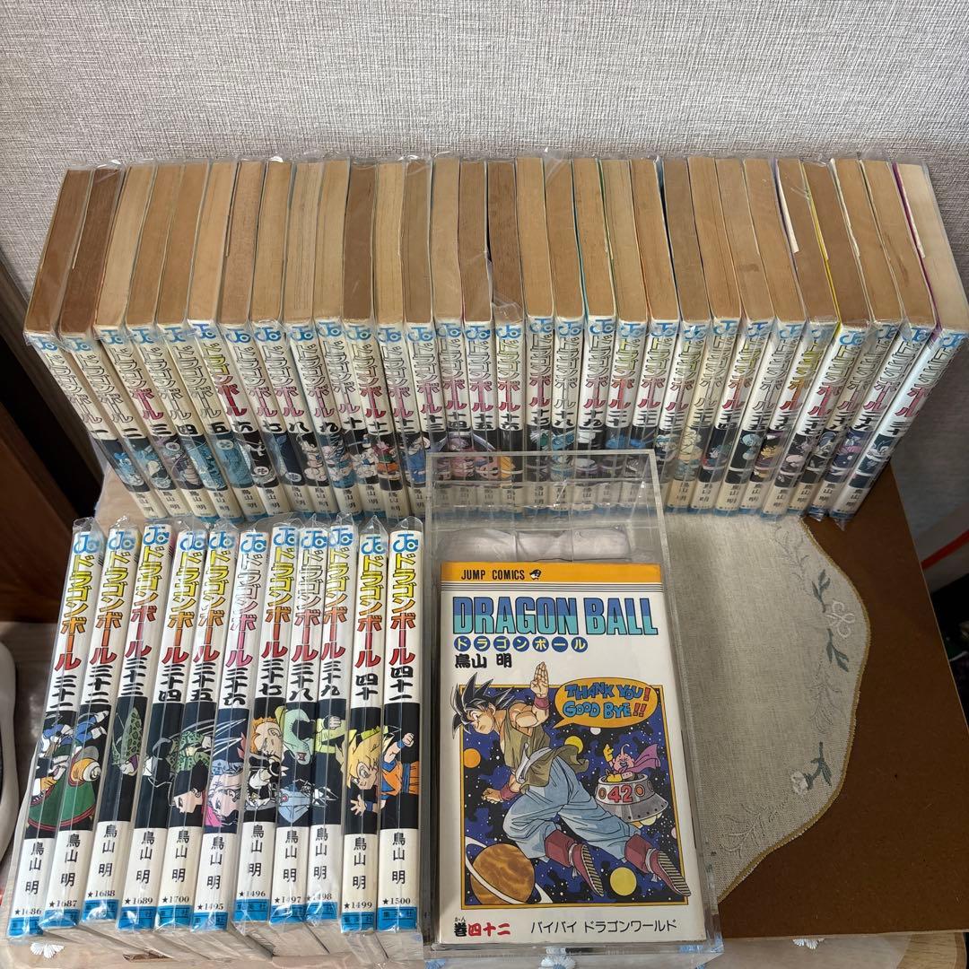 ドラゴンボールオリジナル版 全巻初版42冊セット ドラゴンボール42巻 全巻セット 初版15冊含む DRAGONBALL 鳥山明