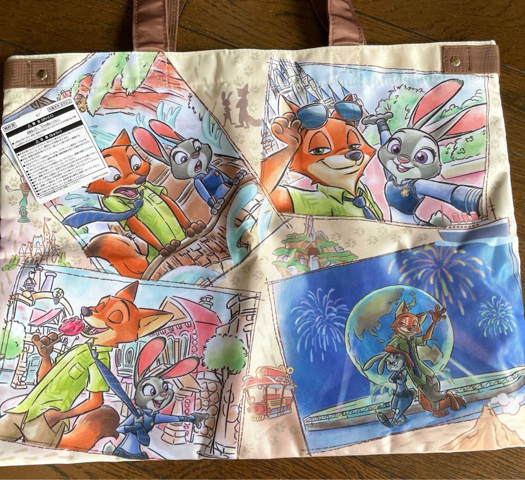 東京ディズニーリゾート ズートピア トートバッグ ニック ジュディー