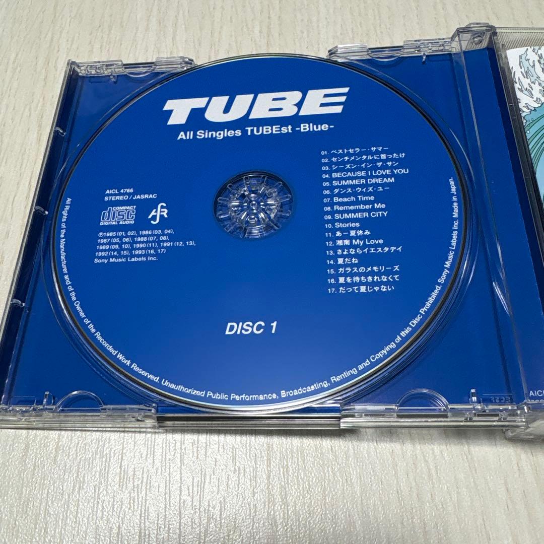 TUBE　All Singles TUBEst -Blue- 初回生産限定盤