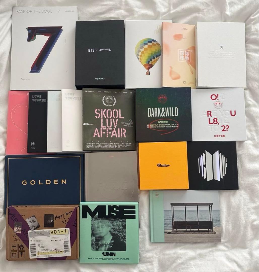 BTS アルバム　まとめ売り BTS まとめ売り アルバム DVD - メルカリ