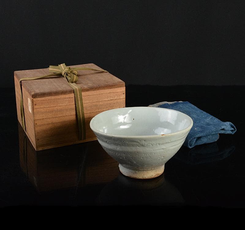 朝鮮美術　李朝　高麗白磁　鉢　碗　時代箱　V　R4447 李朝白磁高足碗 | 賢祥堂美術 本店-WEBSHOP