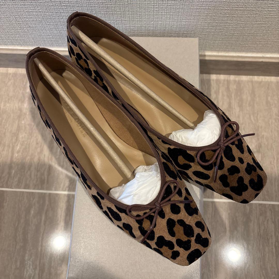 美品ほぼ未使用☆オデットエオディール　レオパードフラットシューズ⭐︎箱付き 2026年最新】odette e odile レオパードの人気アイテム - メルカリ