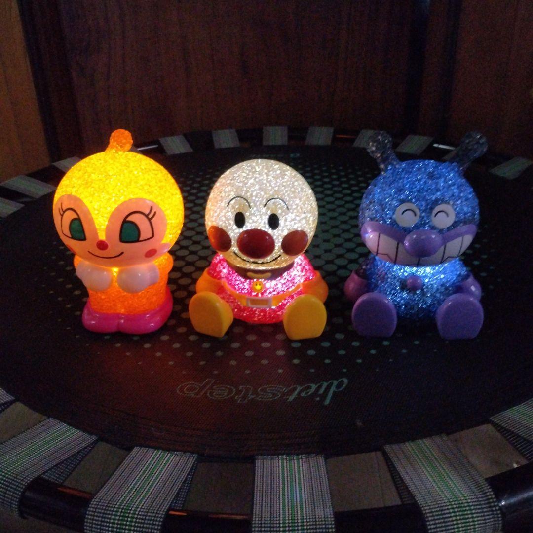 アンパンマン ドキンちゃん バイキンマン ライティングドール LED