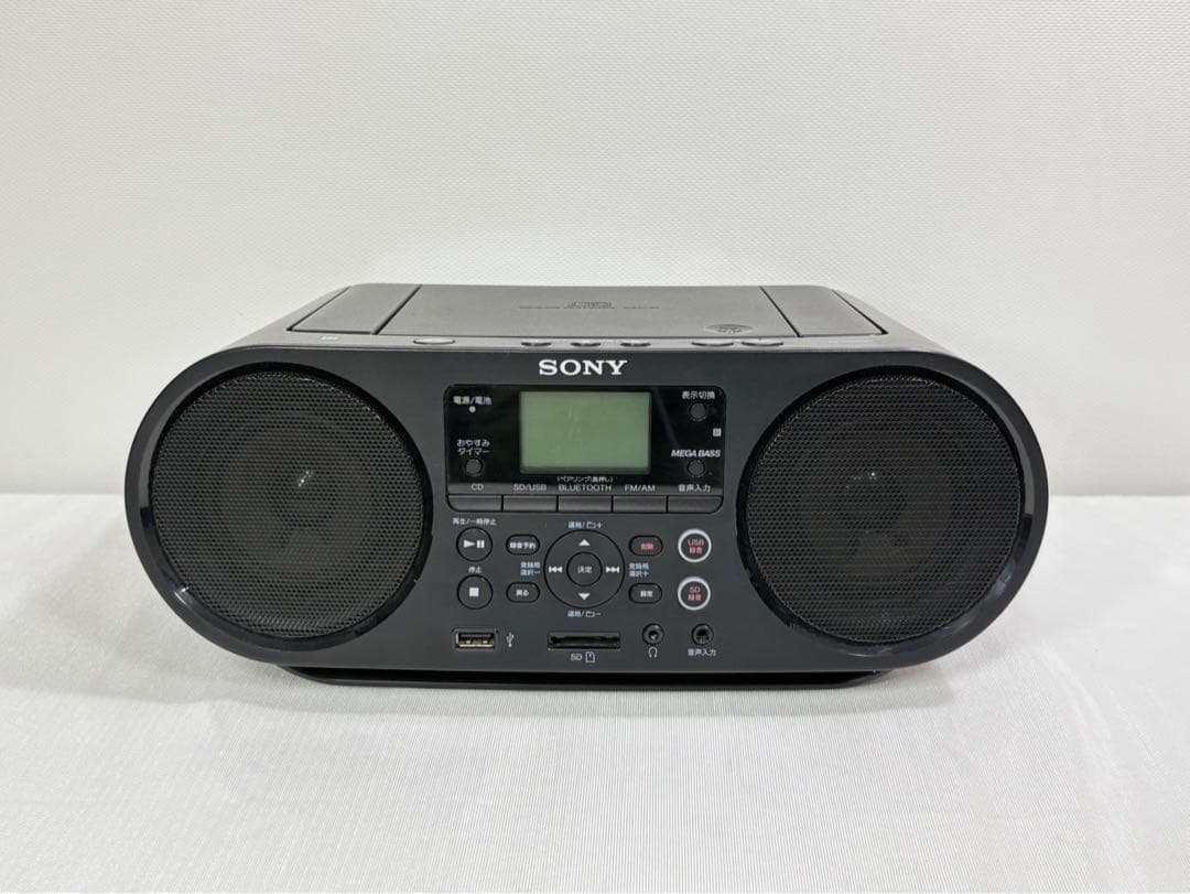 ソニー CDラジオ Bluetooth 語学学習 電池駆動可 ZS-RS81BTCDラジオ ZS