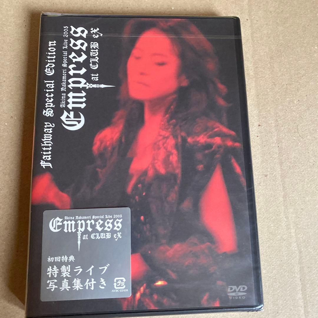 (新品) 中森明菜　FC限定盤　「empress」2005 Amazon.co.jp: 歌姫~UTAHIME~Akina Nakamori Special Live 2005
