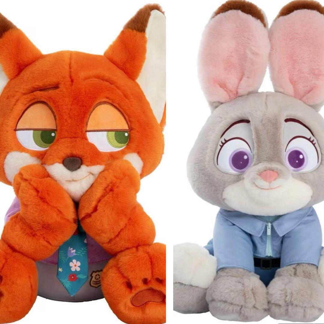 ズートピア2 ジュディ ニック ぬいぐるみ コストコブランケット入り