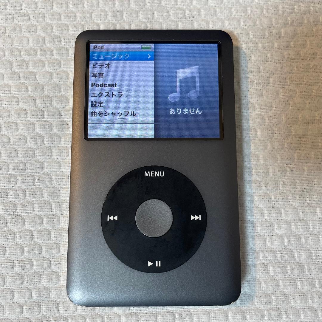 iPod classic A1238 160GB グレー 充電ケーブル付属 2026年最新】iPod classic 160gb 6世代の人気アイテム - メルカリ