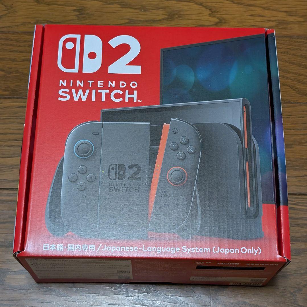 新品　Nintendo Switch 2本体　日本語・国内専用 Amazon.co.jp: Nintendo Switch 2(日本語・国内専用) : ゲーム