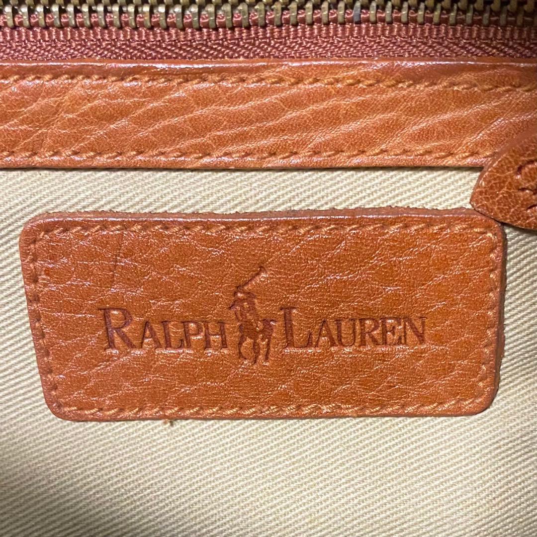 ラルフローレン シボ革 メッセンジャーバッグ ショルダーバッグ