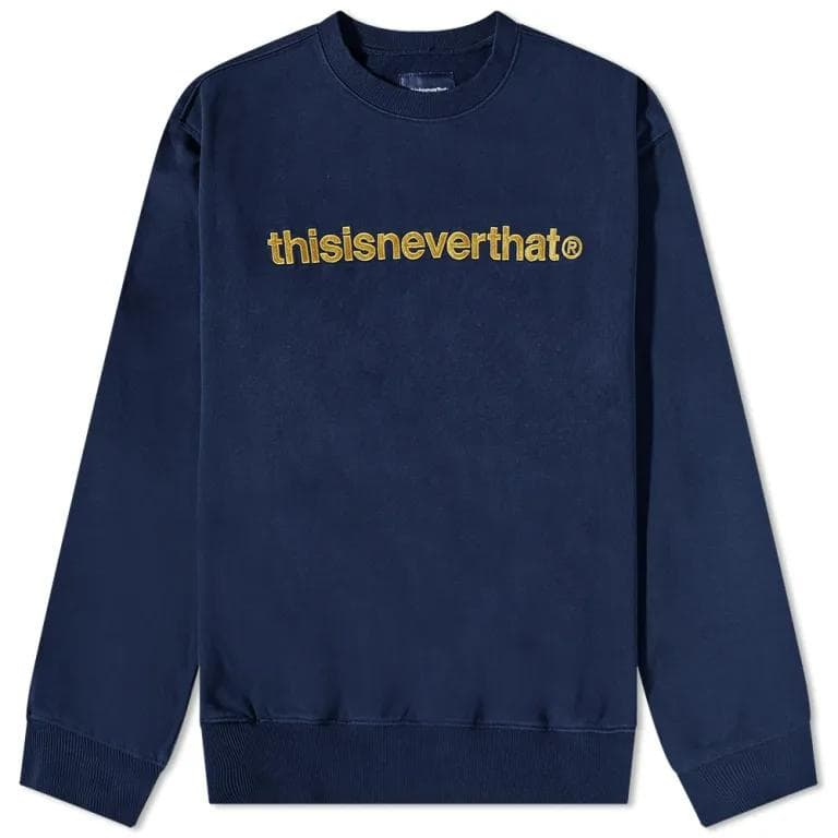 新品 正規品 Thisisneverthat トレーナー タグ付き ネイビー M - メルカリ