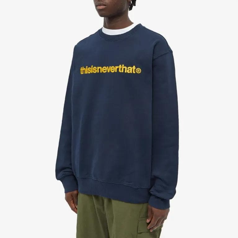 新品 正規品 Thisisneverthat トレーナー タグ付き ネイビー M - メルカリ