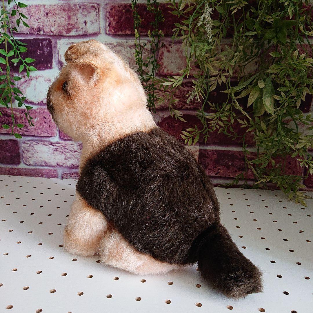 昭和レトロ品 柴犬 リアル ぬいぐるみ 胡麻柴 子犬 - メルカリ