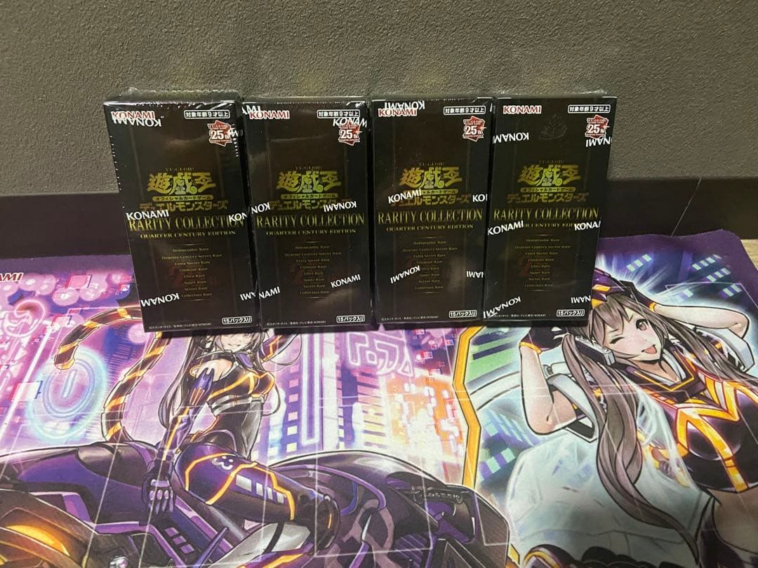 遊戯王25thレアコレ 4BOX シュリンク付き