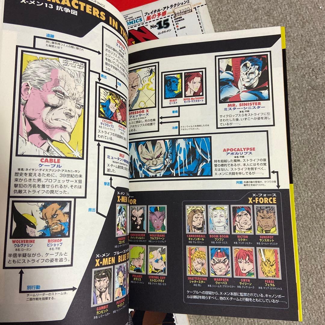 X-MEN エックスメン マーヴルスーパーコミックス 全17巻 日本語版