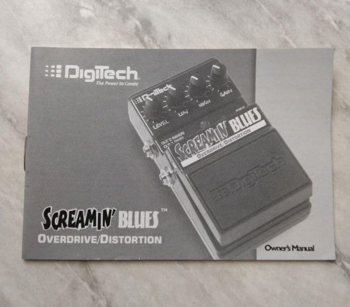 DigiTech Screamin' Blues ギターエフェクター